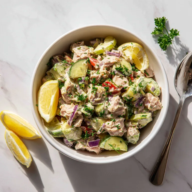 Healthy Tuna Salad: Fresh, Light & Protein-Packed Everyday Favorite