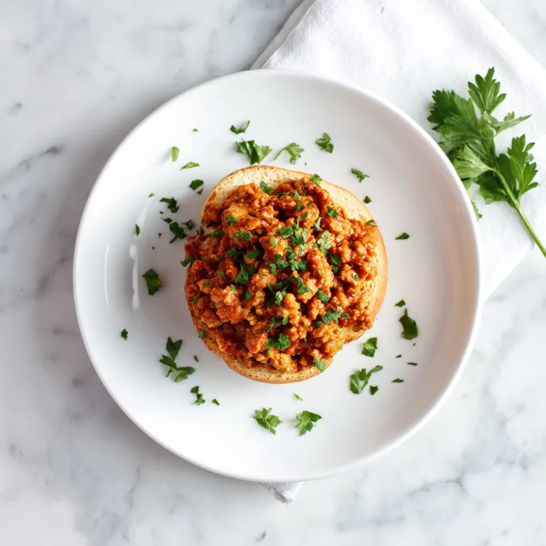 30-Minute Healthier Turkey Sloppy Joes