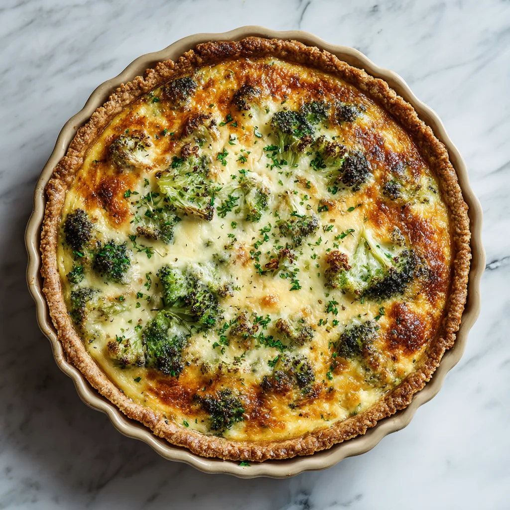 Broccoli and Cheese Quiche: Creamy, Savory Brunch Perfection