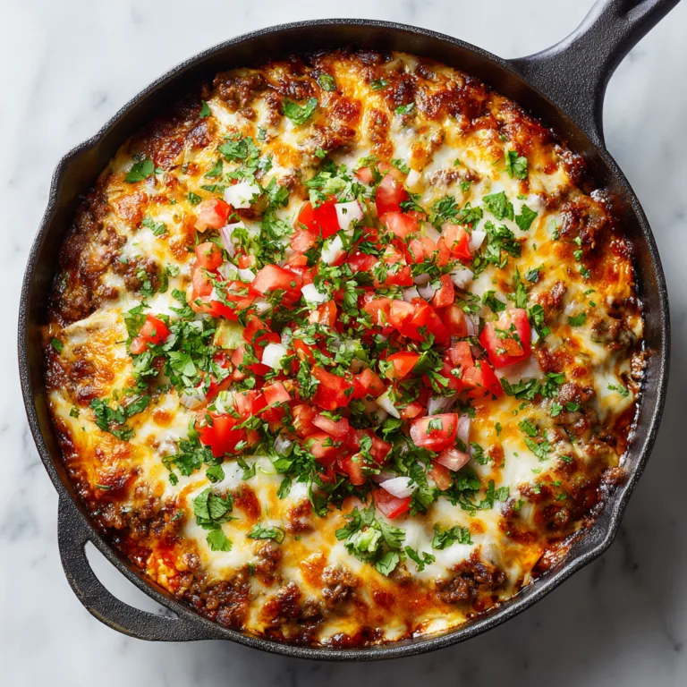 Ground Beef Enchilada Skillet: Cheesy, Bold, One-Pan Comfort Food