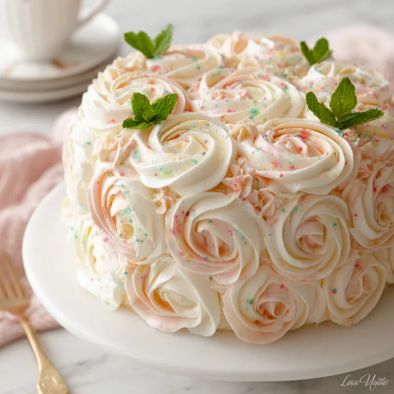 Magnificent Cookie Rose Cake: A Show-Stopping Dessert That Tastes as Beautiful as It Looks