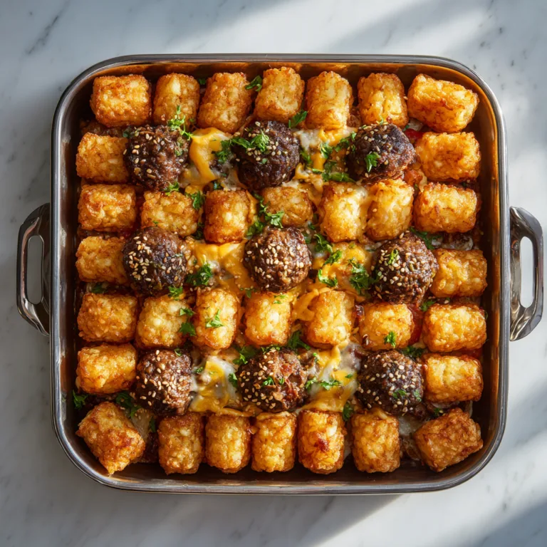 Epic Tater Tot Bun Sliders: Crispy, Cheesy, Crowd-Pleasing Bites