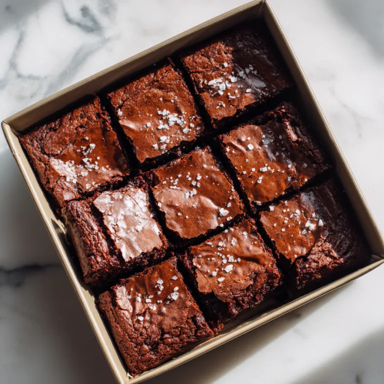 Ultimate Fudgy Chocolate Brownies: Deep, Rich, and Irresistibly Gooey