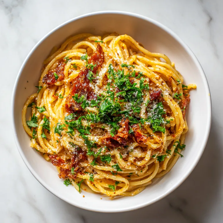 Gochujang Carbonara: A Bold Korean-Italian Fusion Pasta You’ll Crave