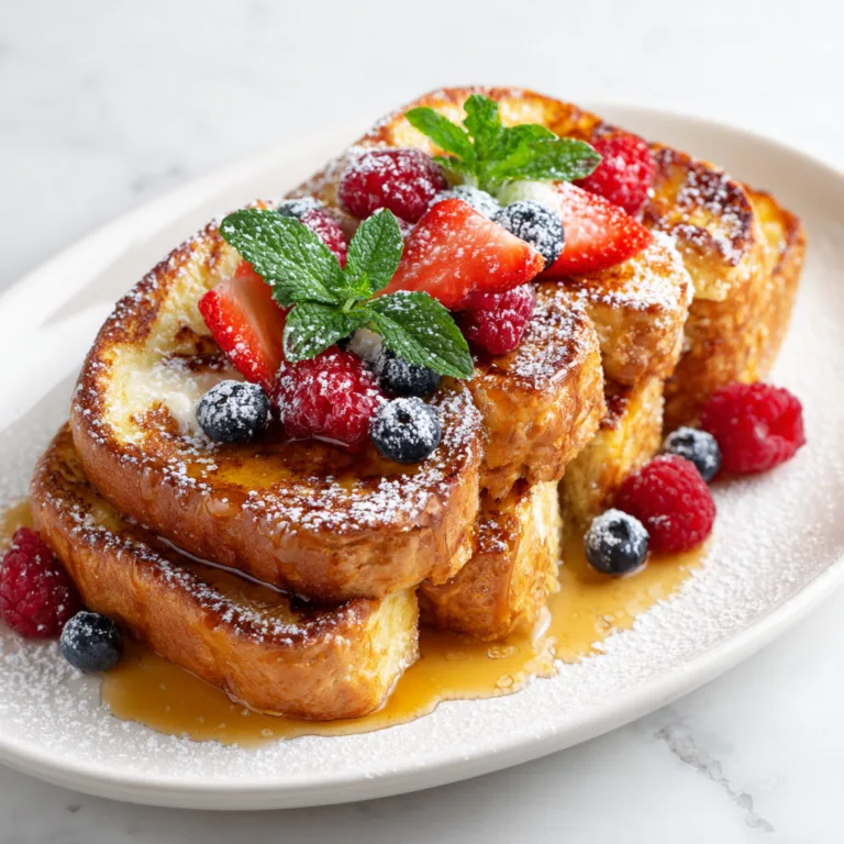Honey Stuffed Brioche French Toast: A Decadent Breakfast Dream Worth Waking Up For