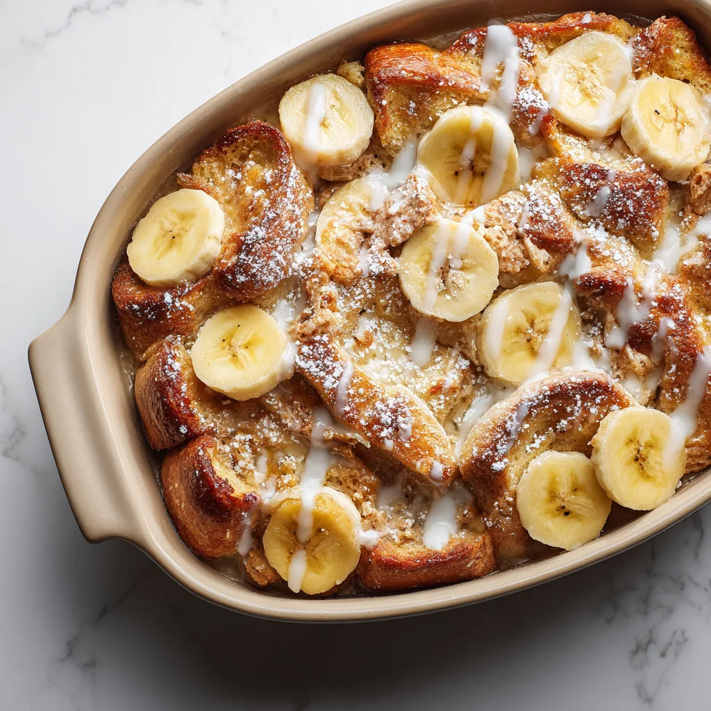 Banana Pudding French Toast Bake: A Decadent Breakfast Dessert Hybrid