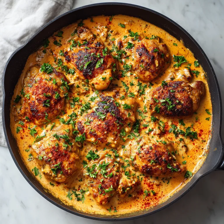 Creamy Paprika Chicken Skillet: One Pan Perfection