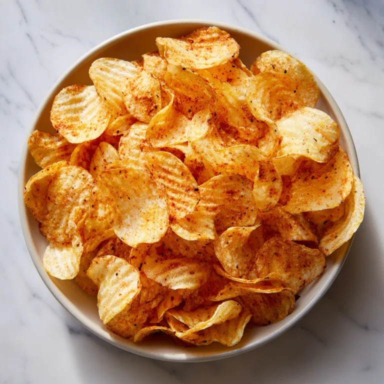 Ultimate Crispy Homemade Crinkle Chips: The Perfect Crunch in Every Bite