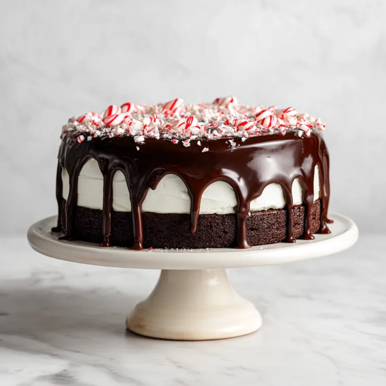 Divine Fudgy Chocolate Peppermint Cake: A Rich, Festive Dessert That Melts in Your Mouth