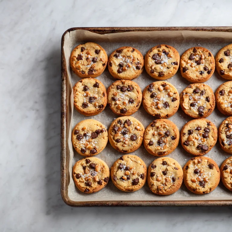 Chocolate Chip & Toffee Shortbread Cookies: Buttery, Crunchy, Irresistibly Rich