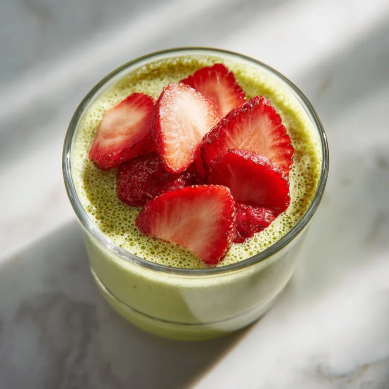 Strawberry Matcha Sago: A Creamy, Refreshing Asian Dessert