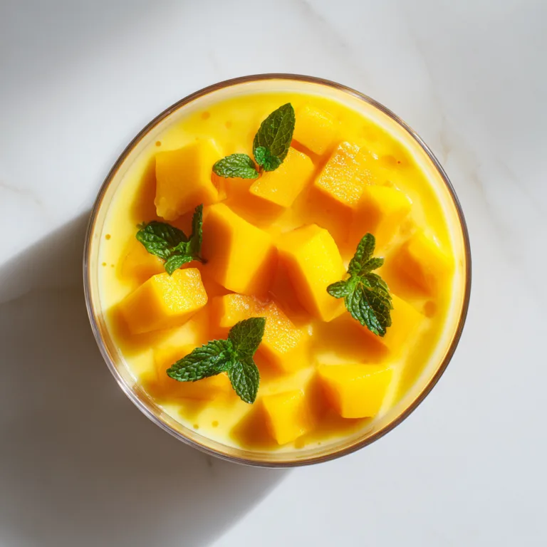 Mango Sago: Creamy Tropical Delight for Summer