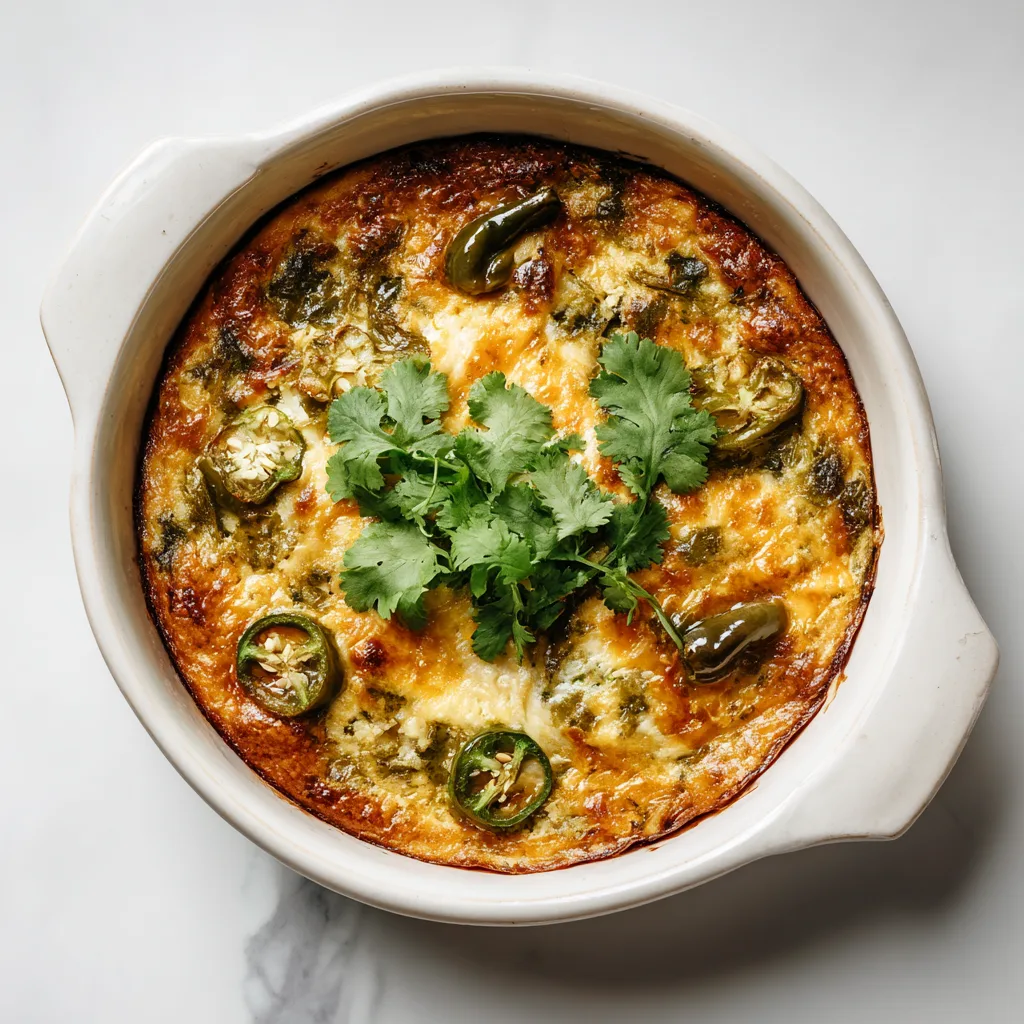 Poblano Casserole: Creamy, Cheesy, and Full of Flavor