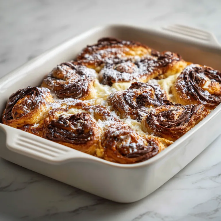 Chocolate Cream Cheese Danish Bake: Irresistibly Gooey, Flaky, and Decadent