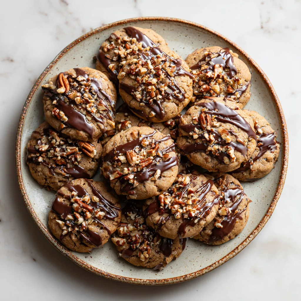 Glazed Pecan Chocolate Chip Cookies: Sweet, Buttery, and Irresistibly Chewy Delight