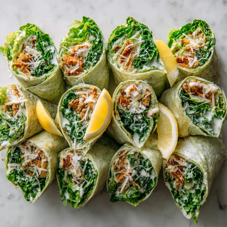 Crunchy Caesar Kale Wrap: A Fresh, Flavor-Packed Twist on a Classic Favorite