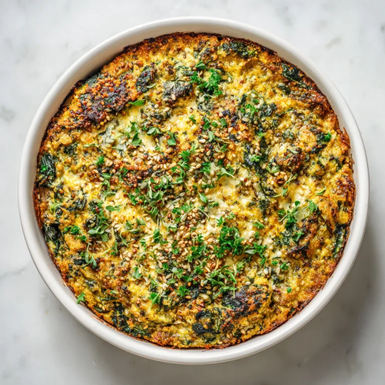 Healthy Quinoa Lentil Spinach Bake: A Nourishing, Flavor-Packed Comfort Dish