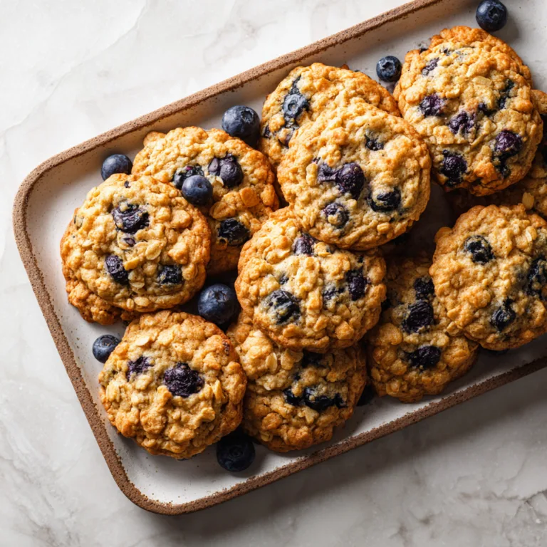 Thick & Chewy Blueberry Oatmeal Cookies: Soft, Juicy & Irresistibly Homemade