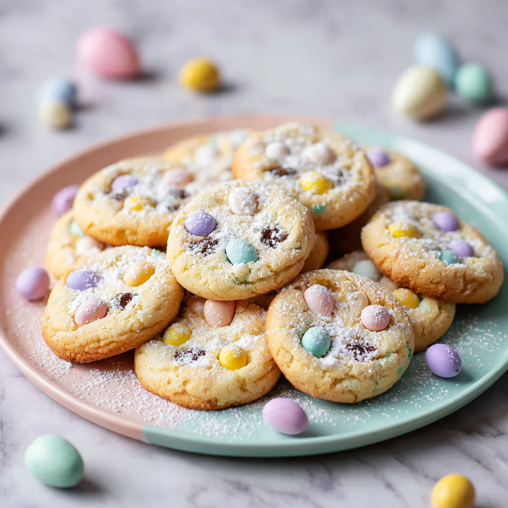 Easter Bunny & Mini Egg Cookies: Soft, Festive, and Irresistibly Sweet