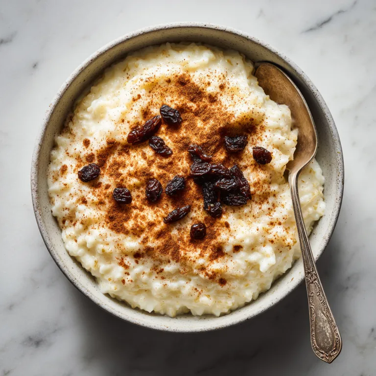 Creamy Rice Pudding: A Comforting Classic Dessert You’ll Crave