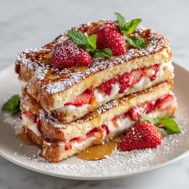 Strawberry Stuffed French Toast: A Decadent Brunch Favorite You Can Make at Home