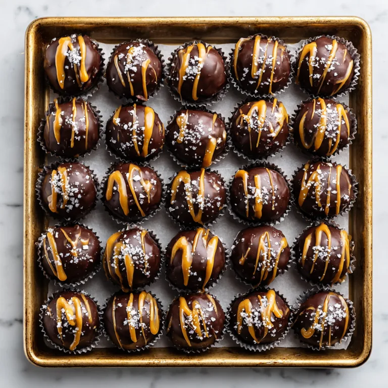 Salted Caramel Chocolate Peanut Bites: Irresistible No-Bake Dessert Delight