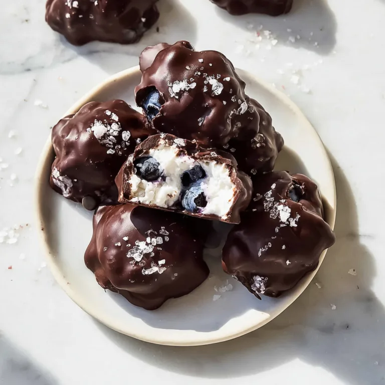 Viral Blueberry Yogurt Clusters – The Frozen Chocolate Snack Everyone Loves