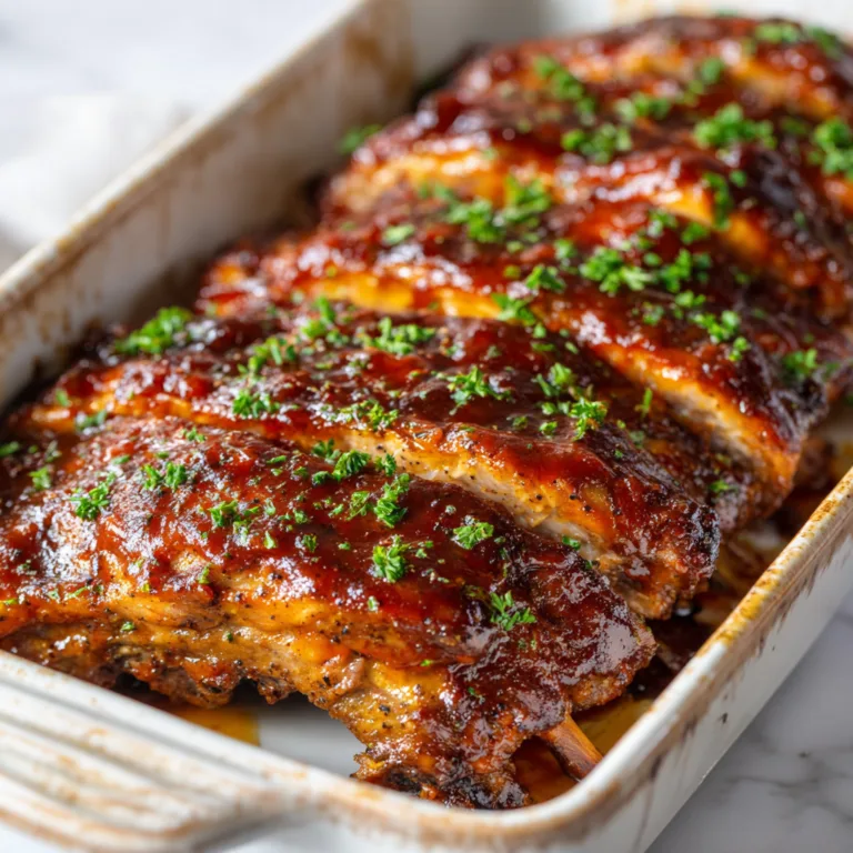 Easy Oven BBQ Country Style Ribs: Fall-Apart Tender, Sticky & Flavor-Packed