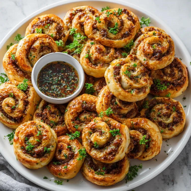 Easy Sausage Pinwheels: Buttery, Savory & Perfect for Any Occasion