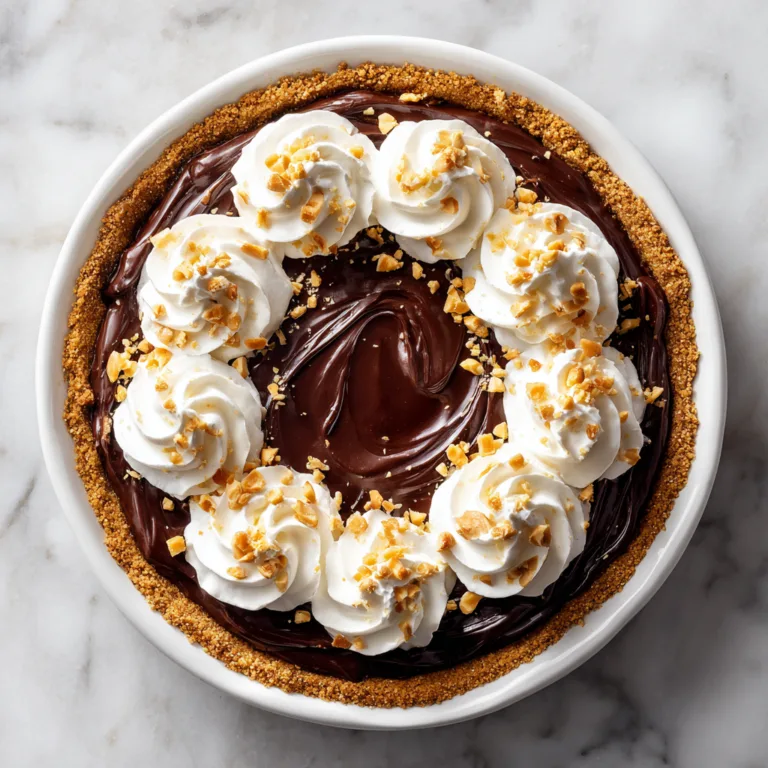 Decadent Chocolate Peanut Butter Pie: Silky, Rich & Irresistibly Creamy