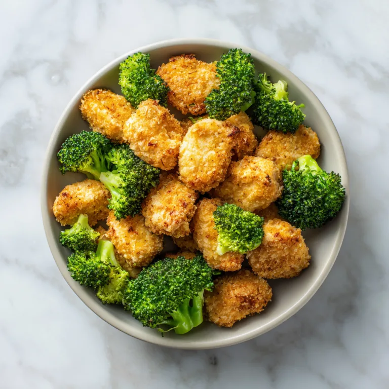 Quick Chicken & Broccoli Nuggets for Baby — Nutritious, Soft, and Perfect for Tiny Hands