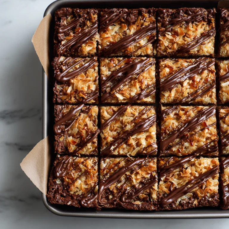 German Chocolate Cookie Bars: Decadent Layers of Chocolate, Coconut & Crunch