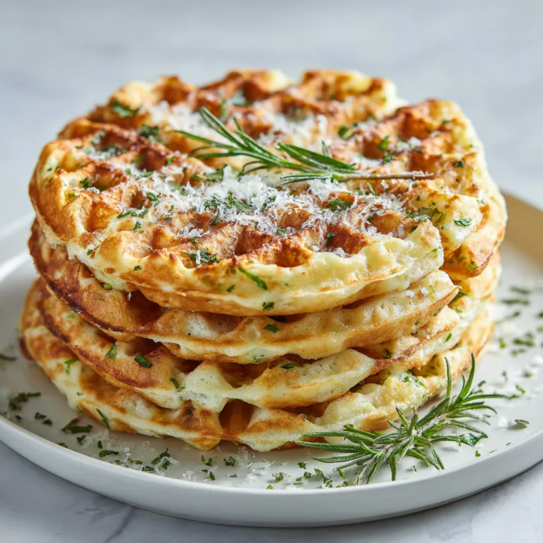 Egg White Chaffles: Light, Crispy, and Guilt-Free Waffle Perfection