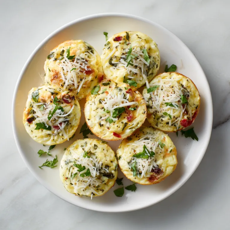High-Protein Egg White Bites: Light, Fluffy, and Perfect for Busy Mornings