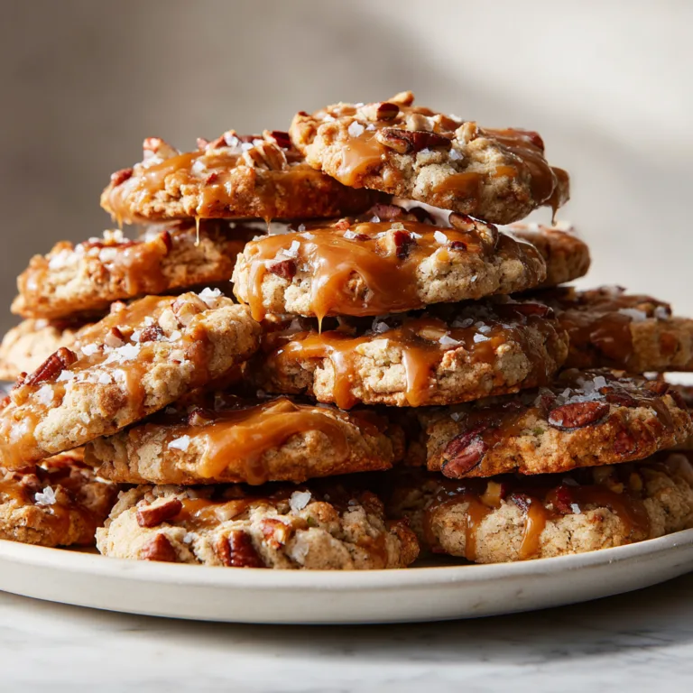 Salted Caramel Apple Pecan Cookies: Sweet, Nutty, and Irresistibly Cozy