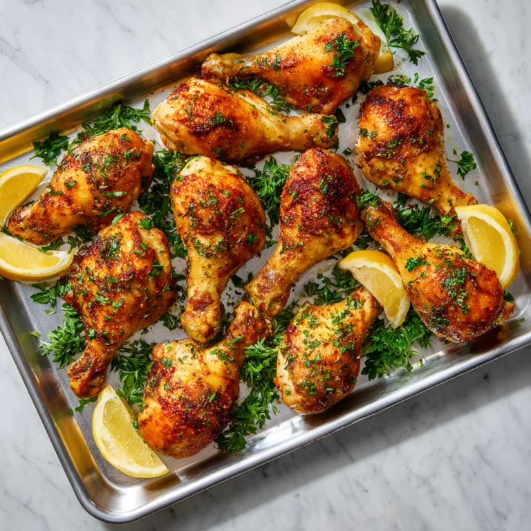 Baked Chicken Legs: Crispy, Juicy Perfection Straight from Your Oven