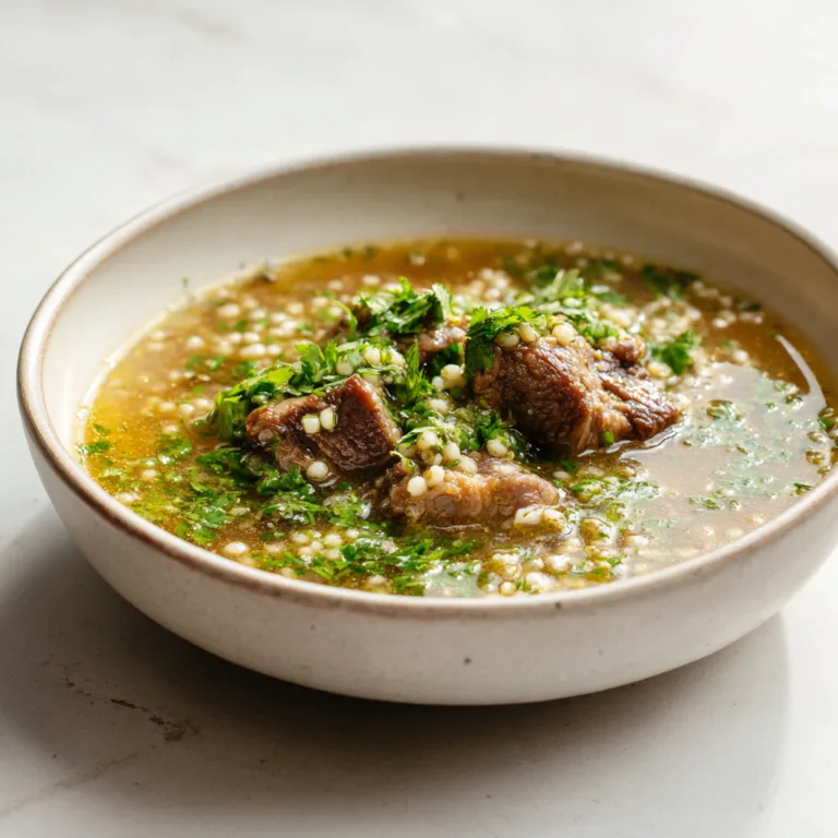 Frika Soup: A Hearty North African Comfort Classic