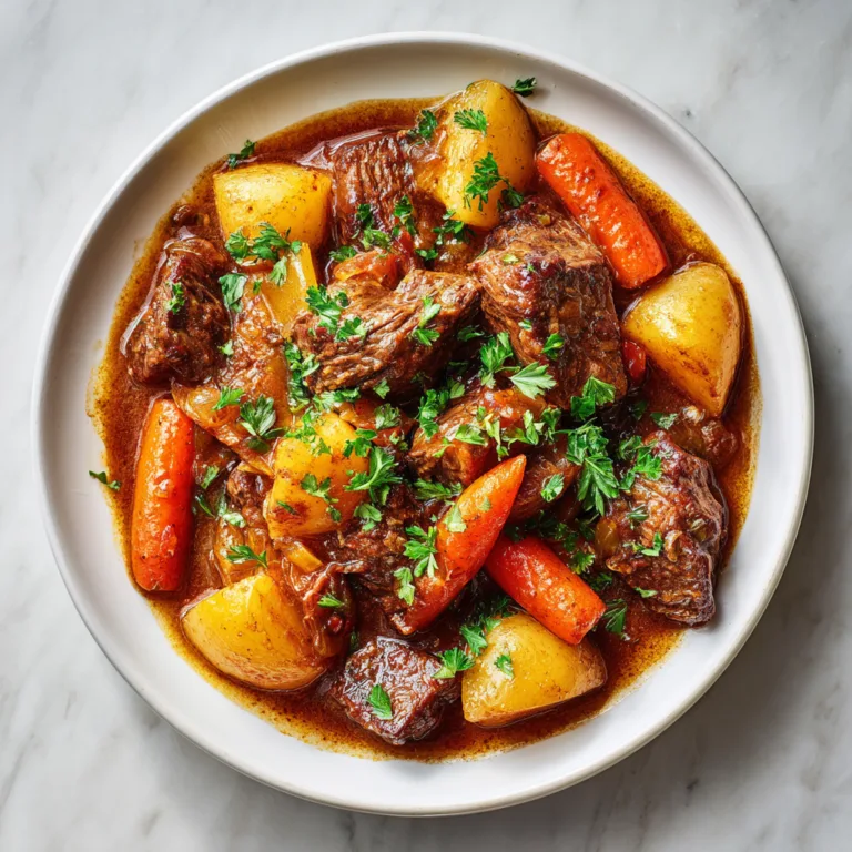 Beef Stew Without Tomatoes: A Rich, Hearty Comfort Classic