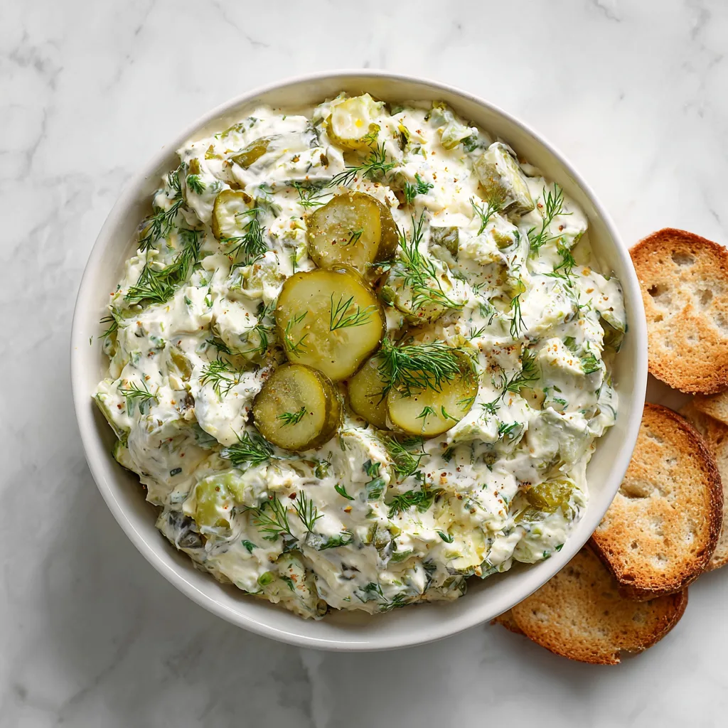 Ultimate Creamy Dill Pickle Dip: Tangy, Creamy, and Totally Addictive