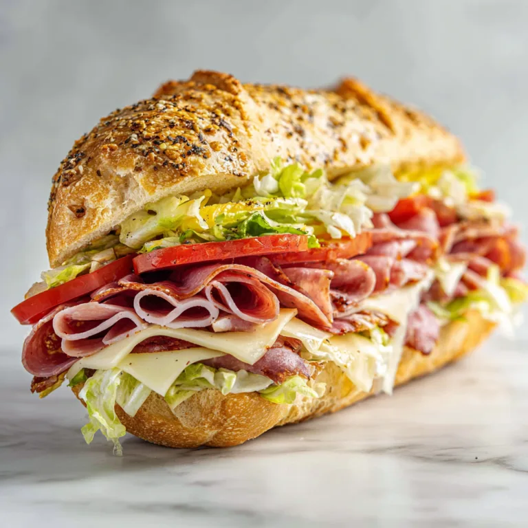 Everything Seasoned Italian Sub Grinder: A Bold, Flavor-Packed Sandwich Experience