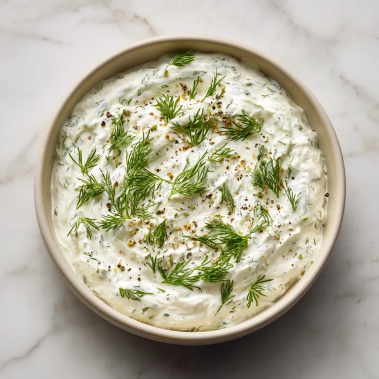 Creamy Dill Dip: The Ultimate Fresh, Herby, Crowd-Pleasing Appetizer