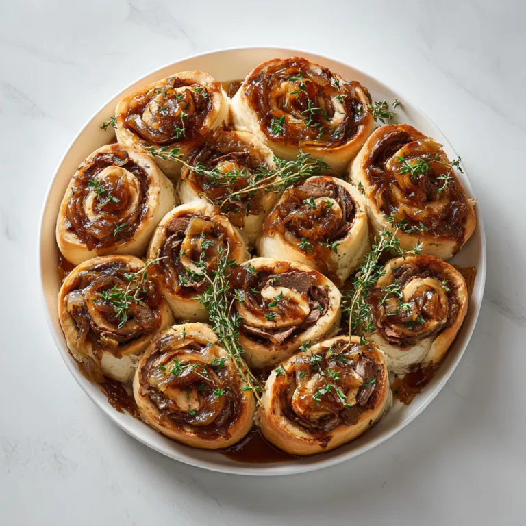 Caramelized Onion Roast Beef Rolls: Buttery, Savory, Crowd-Pleasing Party Bites