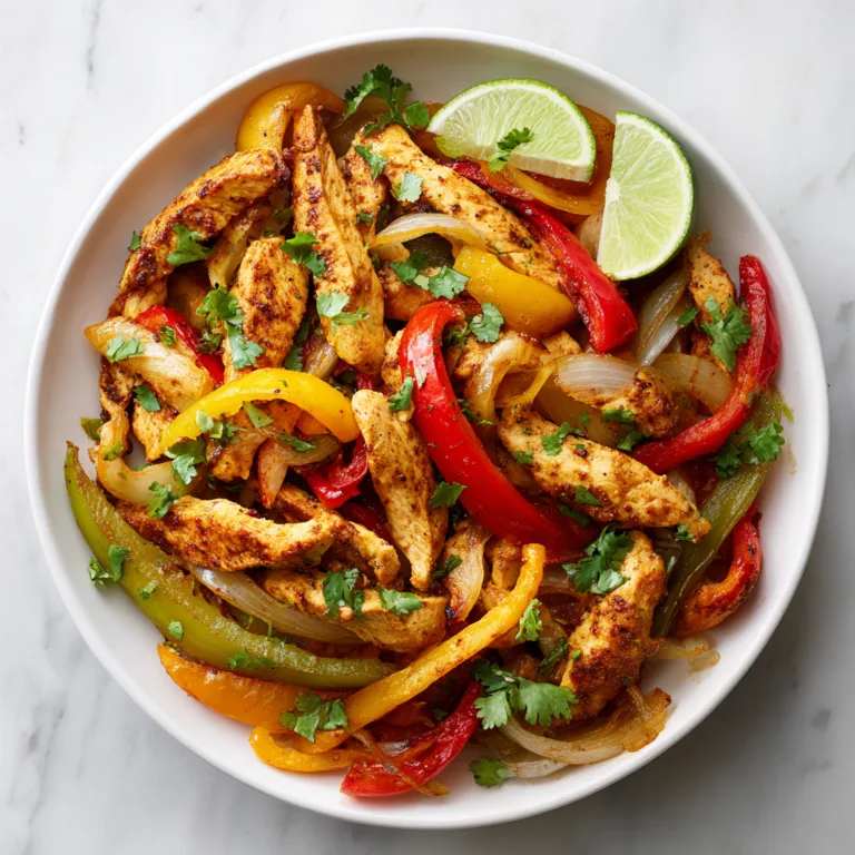 Honey Lime Baked Chicken Fajitas: A Sweet, Zesty Sheet Pan Dinner Everyone Will Love