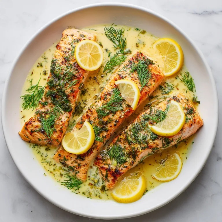 Pan-Seared Lemon Dill Salmon: A Restaurant-Quality Skillet Dinner Made Simple at Home