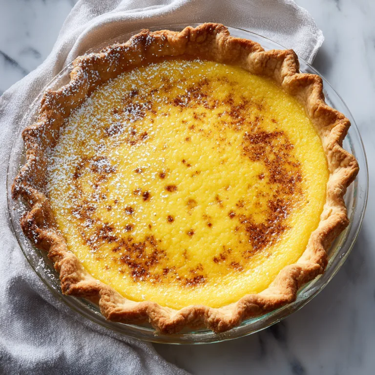 Southern Buttermilk Pie: A Classic Southern Custard Dessert That Never Goes Out of Style
