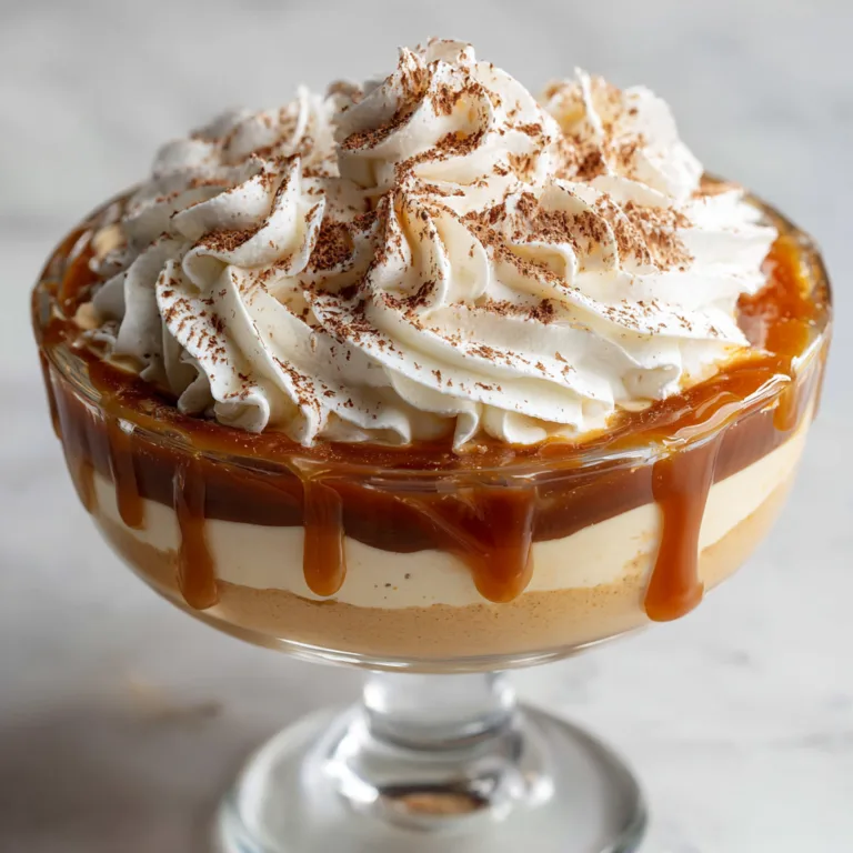 Caramel Macchiato Melting Mousse Magic: A Silky Coffee Dessert Dream