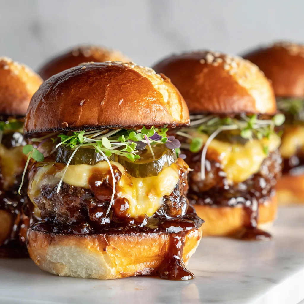 The Ultimate Sticky Glaze Cheeseburgers: Juicy, Sweet-Savory Burger Perfection