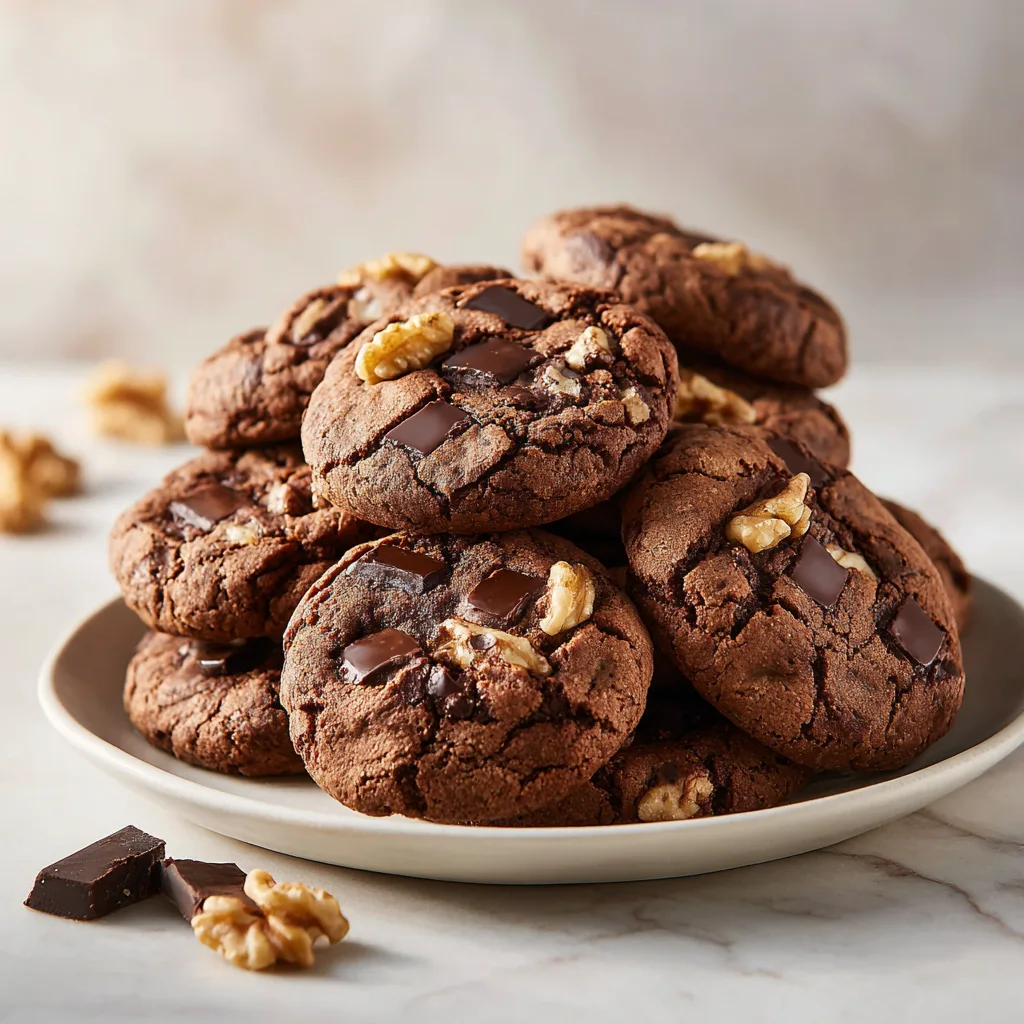 Best Chewy Walnut Chocolate Cookies: Bakery-Style Soft & Gooey Perfection at Home