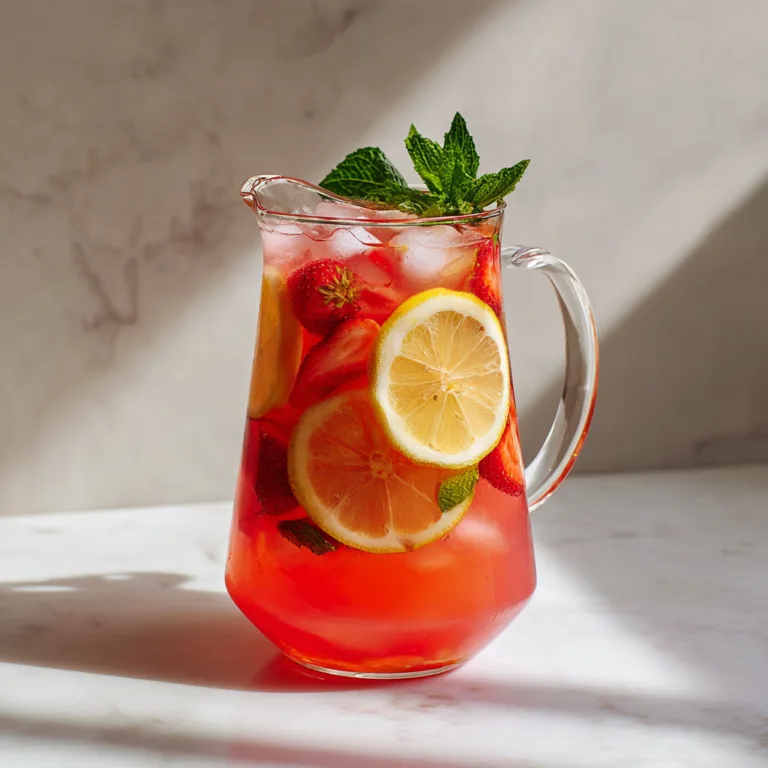 Refreshing Easter Strawberry Lemonade: A Bright, Sweet-Tart Springtime Sipper