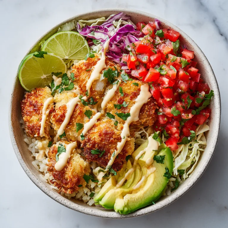 Crispy Baja Fish Taco Bowls: A Fresh, Flavor-Packed Coastal Classic